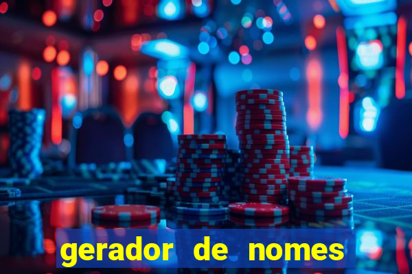 gerador de nomes para jogos